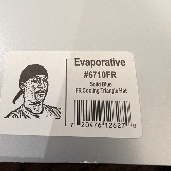 Ergodyne cooling bandana & triangle hats. Flame resistant work gear includes 3 - Picture 8 of 10